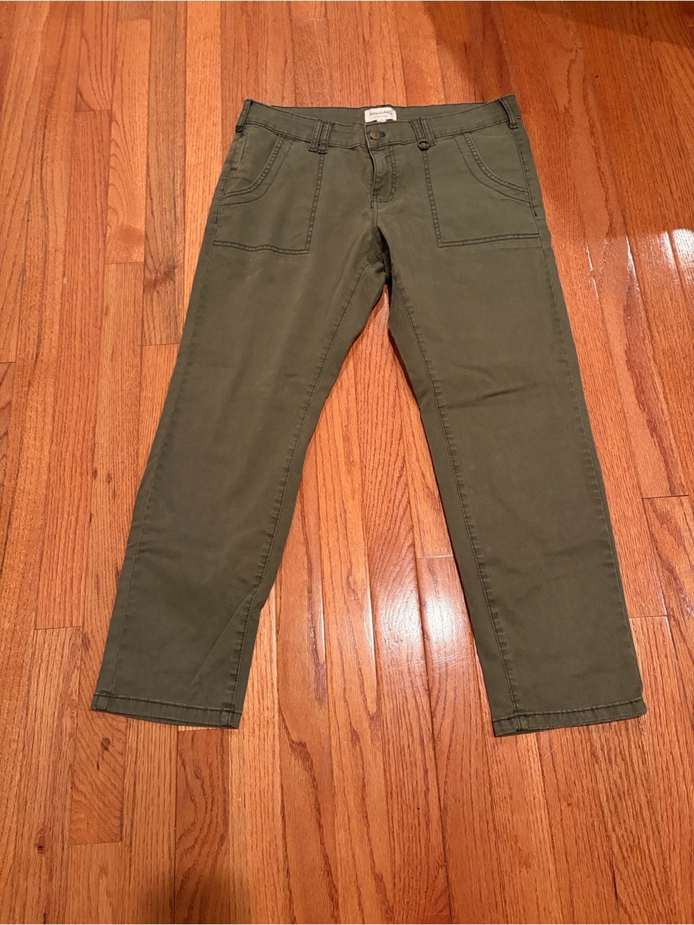 Pilcro women’s Olive Utility Straight Pants